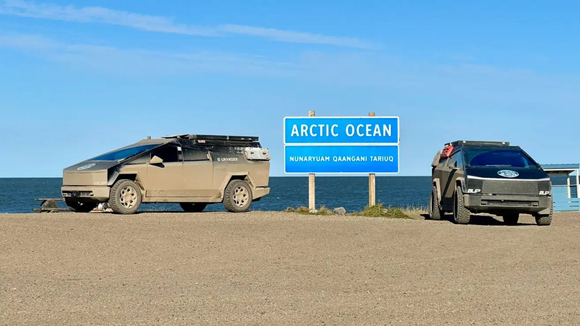 Tesla Cybertruck Besitzer fahren von Florida bis zum Arktischen Ozean