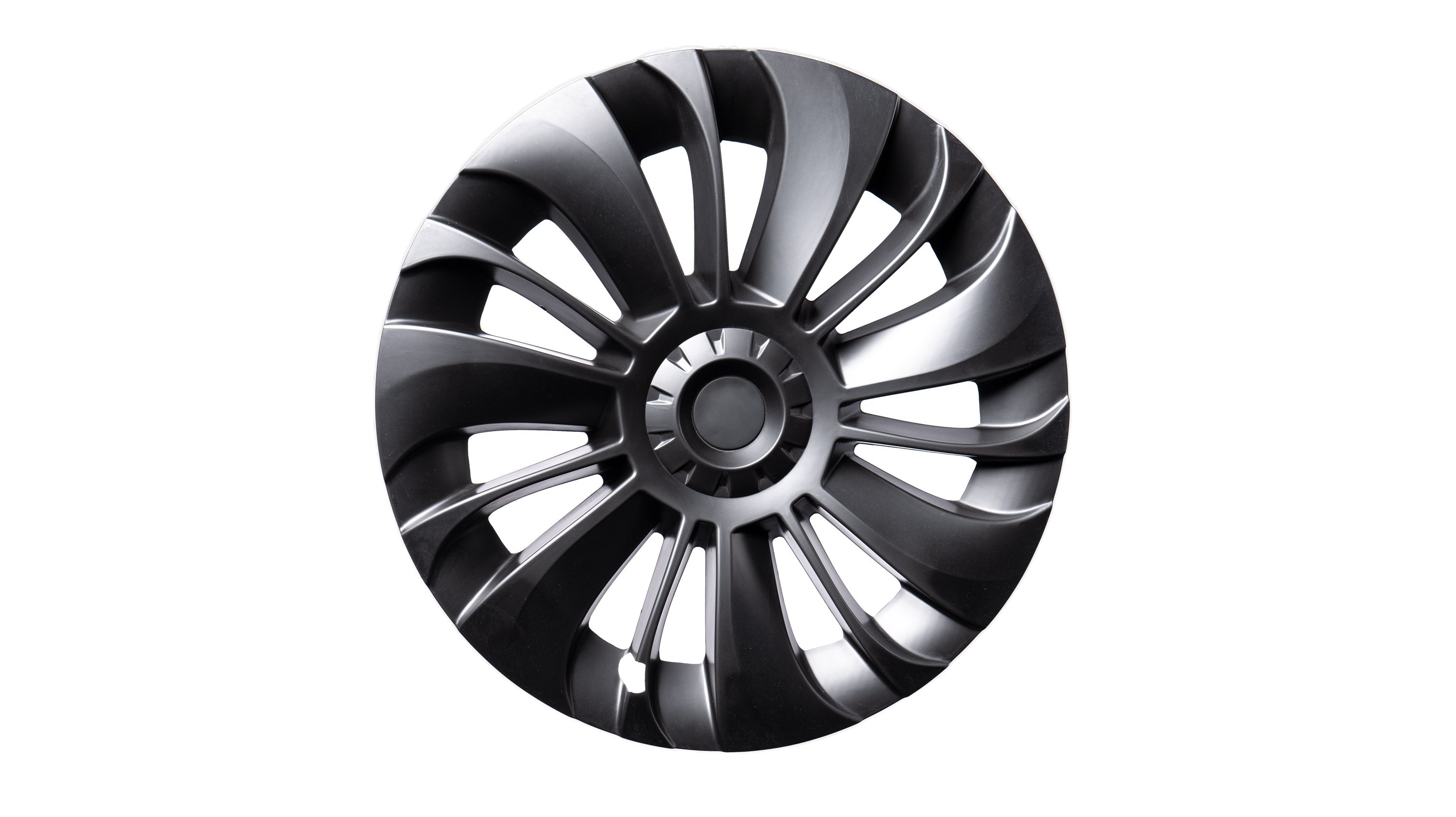 Performance hubcaps in turbine design for the Tesla Model Y – Shop4Tesla