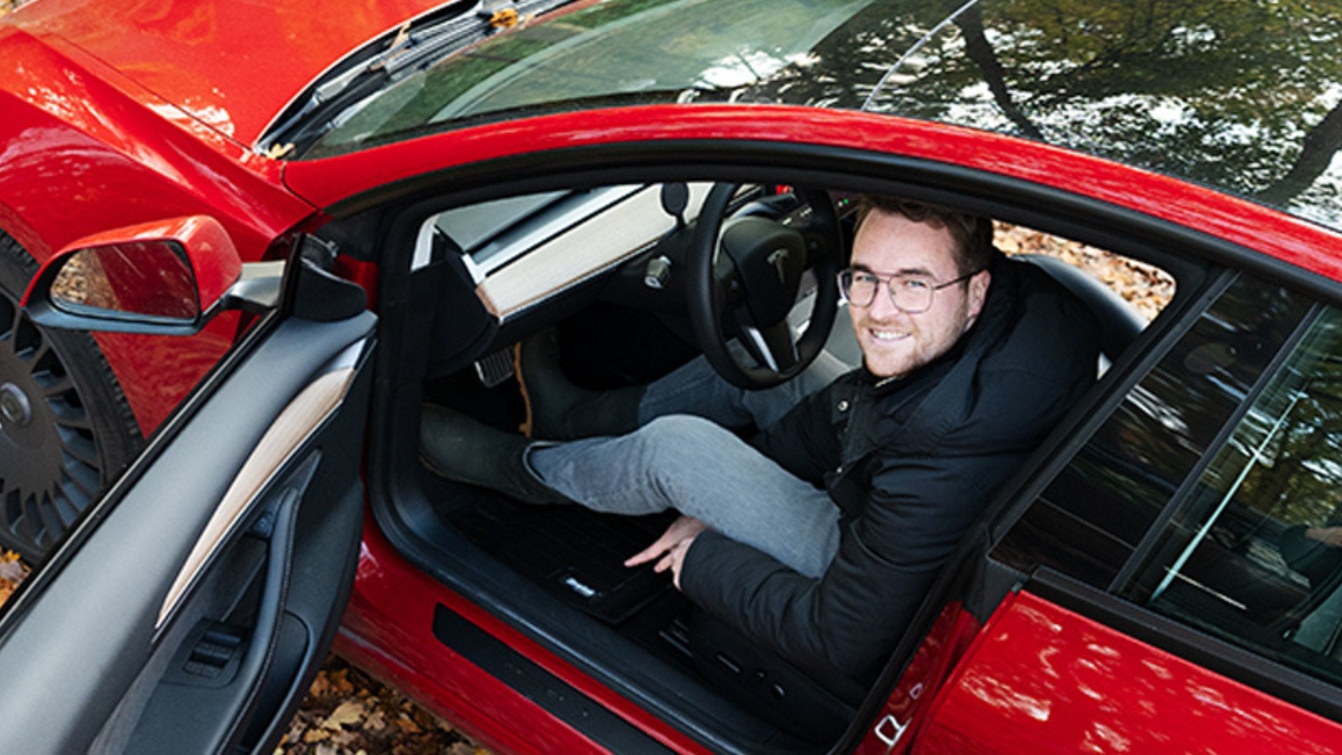 Tesla Model 3 1 Premium Autofussmatten Online - Fussmatten - Prime EVA