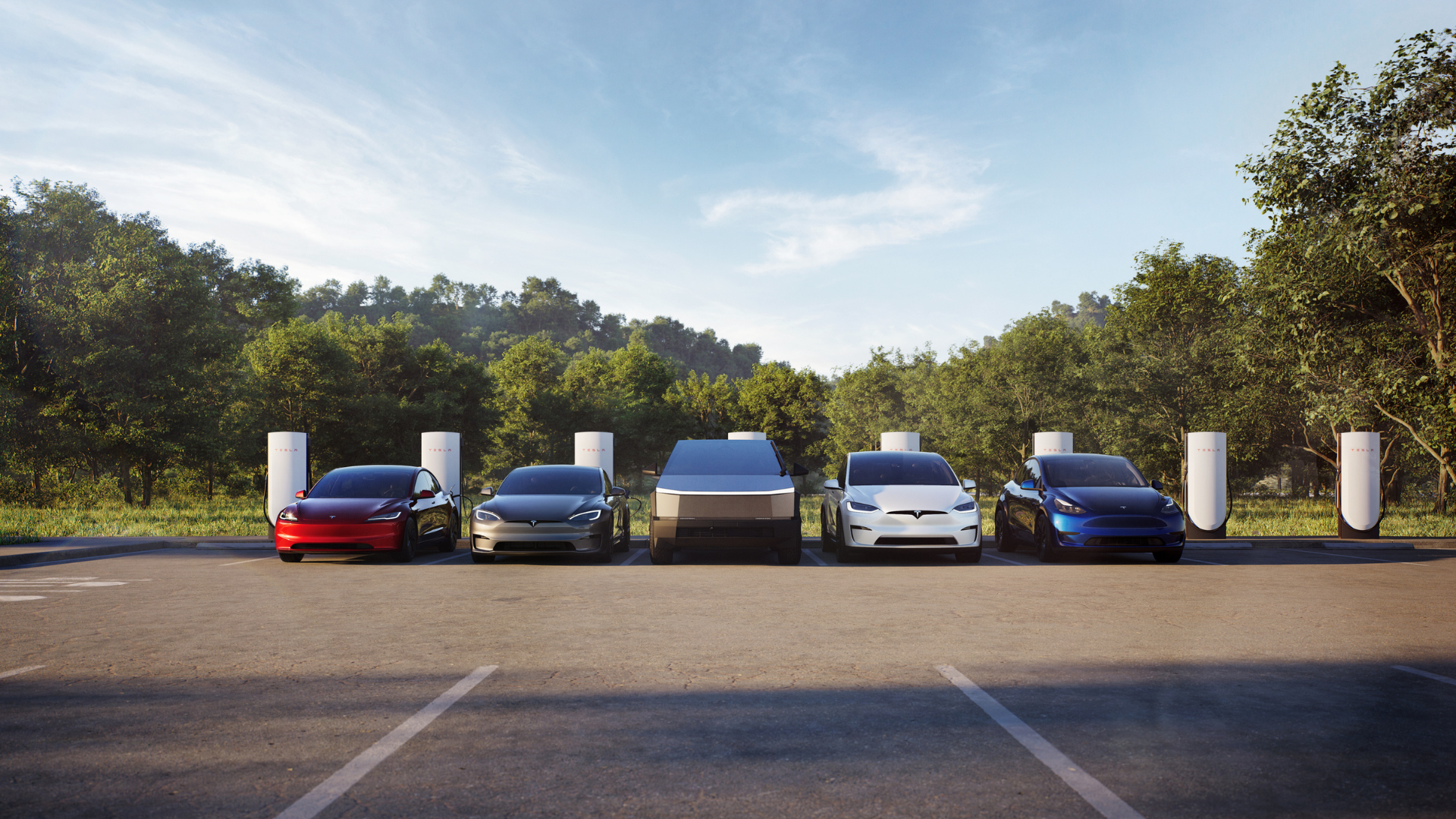 Teslaer Tesla domineret: De 5 mest amerikanske biler er alle Teslaer – Shop4Tesla