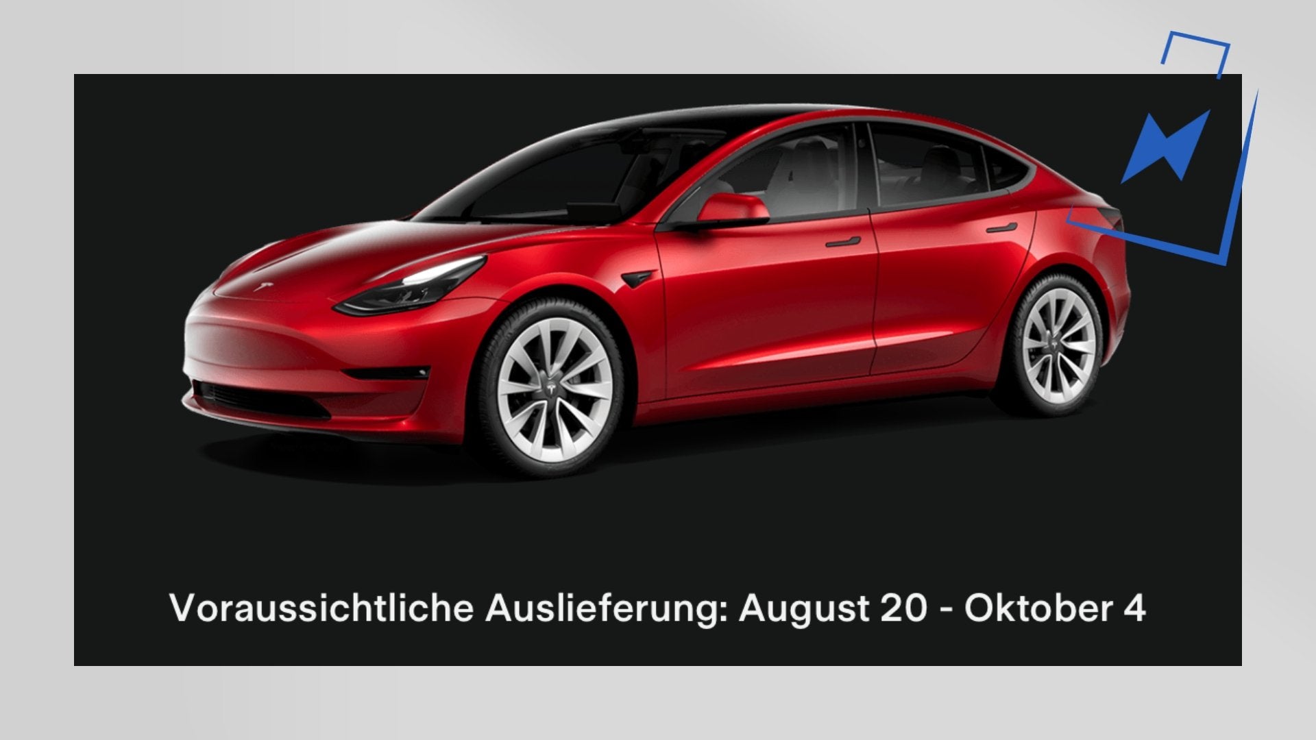 Update: Tesla Lieferzeiträume aus Shanghai für das 3. Quartal! - Shop4Tesla