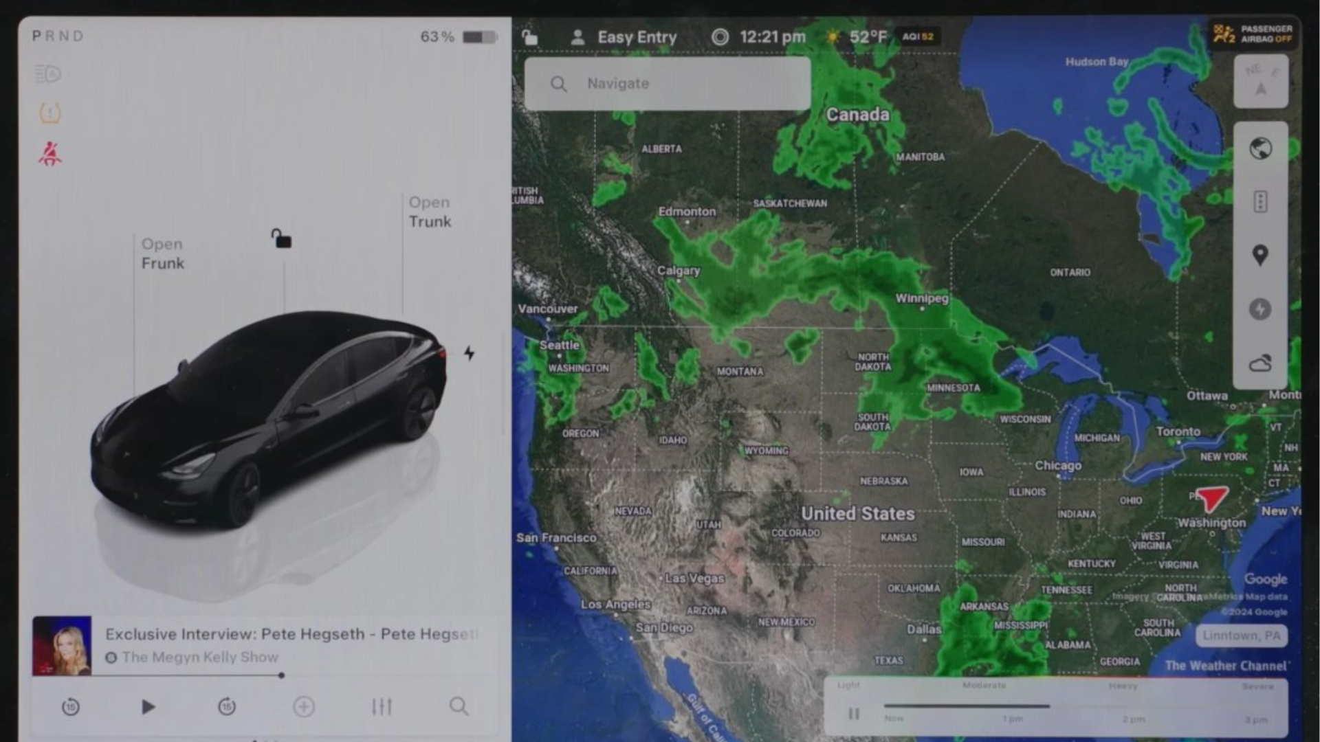 Tesla Funkcje pogodowe wprowadzają nowe funkcje komfortu do pojazdu ...