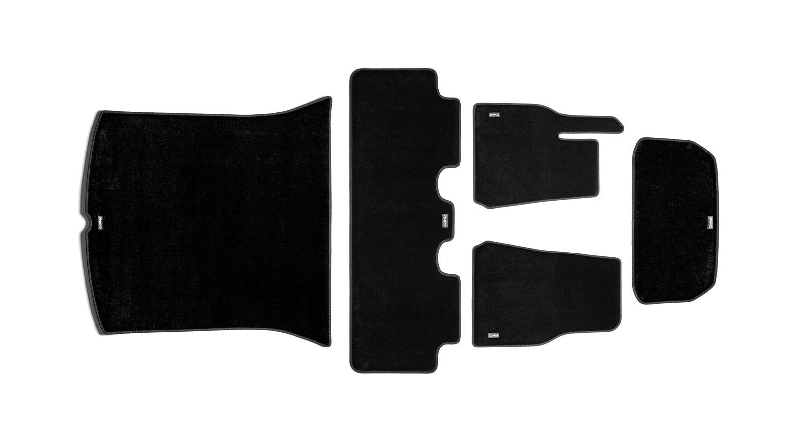 2befair Carpet mat complete set for the Tesla Model Y 