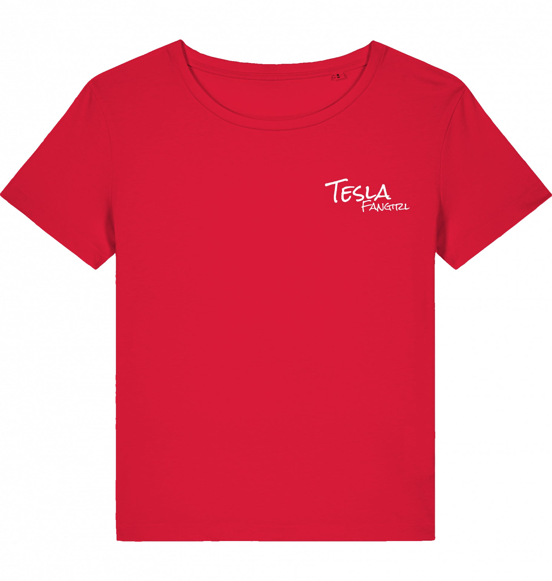 T-Shirt "Tesla Fangirl" (schlicht)