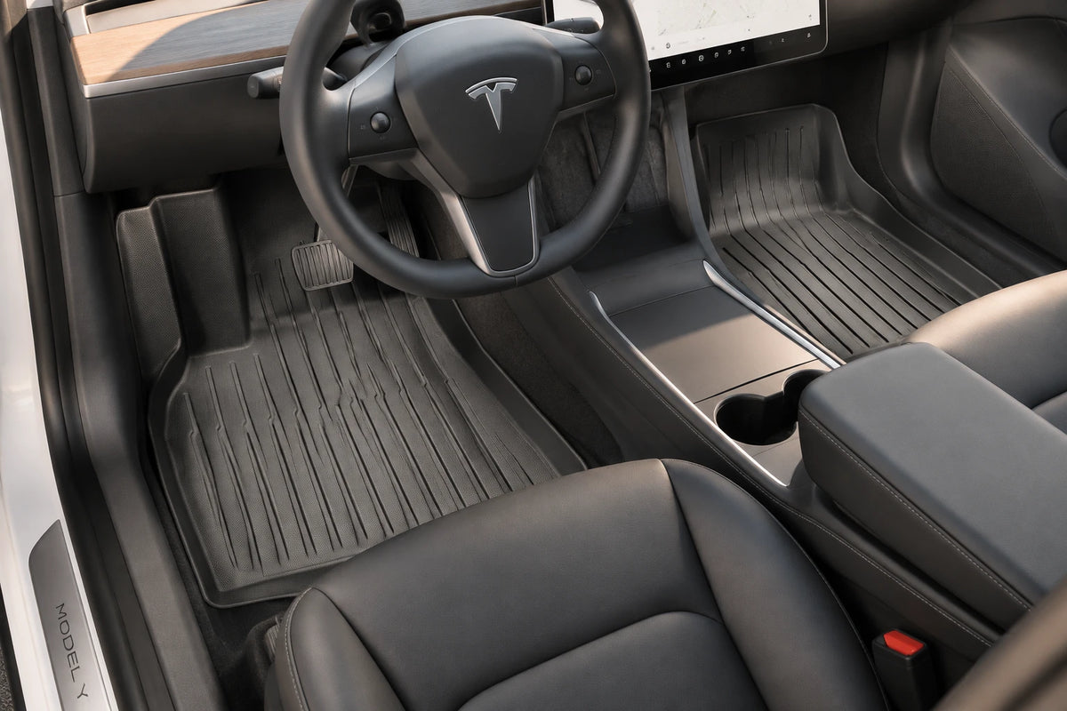 Zestaw gumowych dywaników do wnętrza dla Tesla Model Y