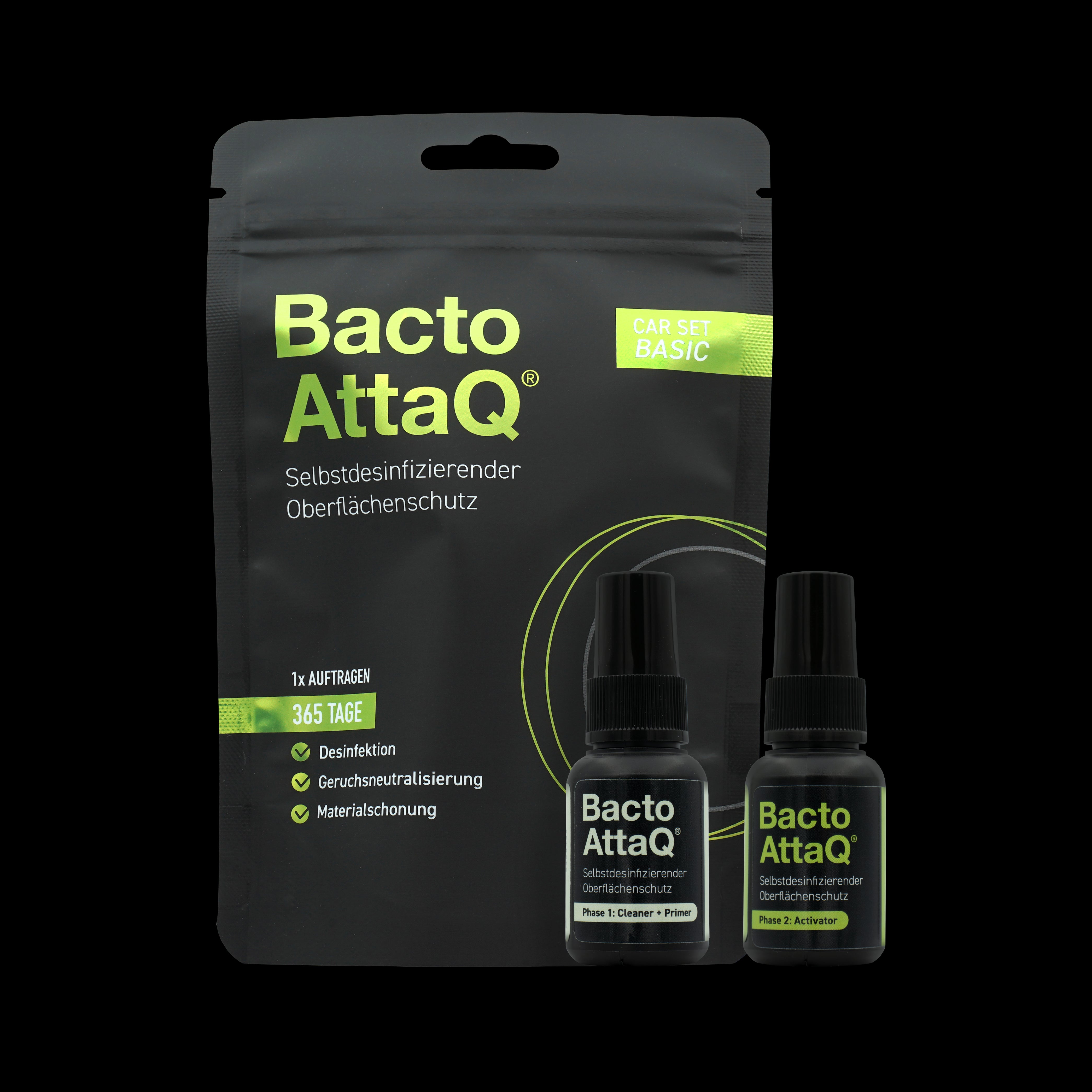 BactoAttaQ Selbstdesinfizierender Oberflächenschutz