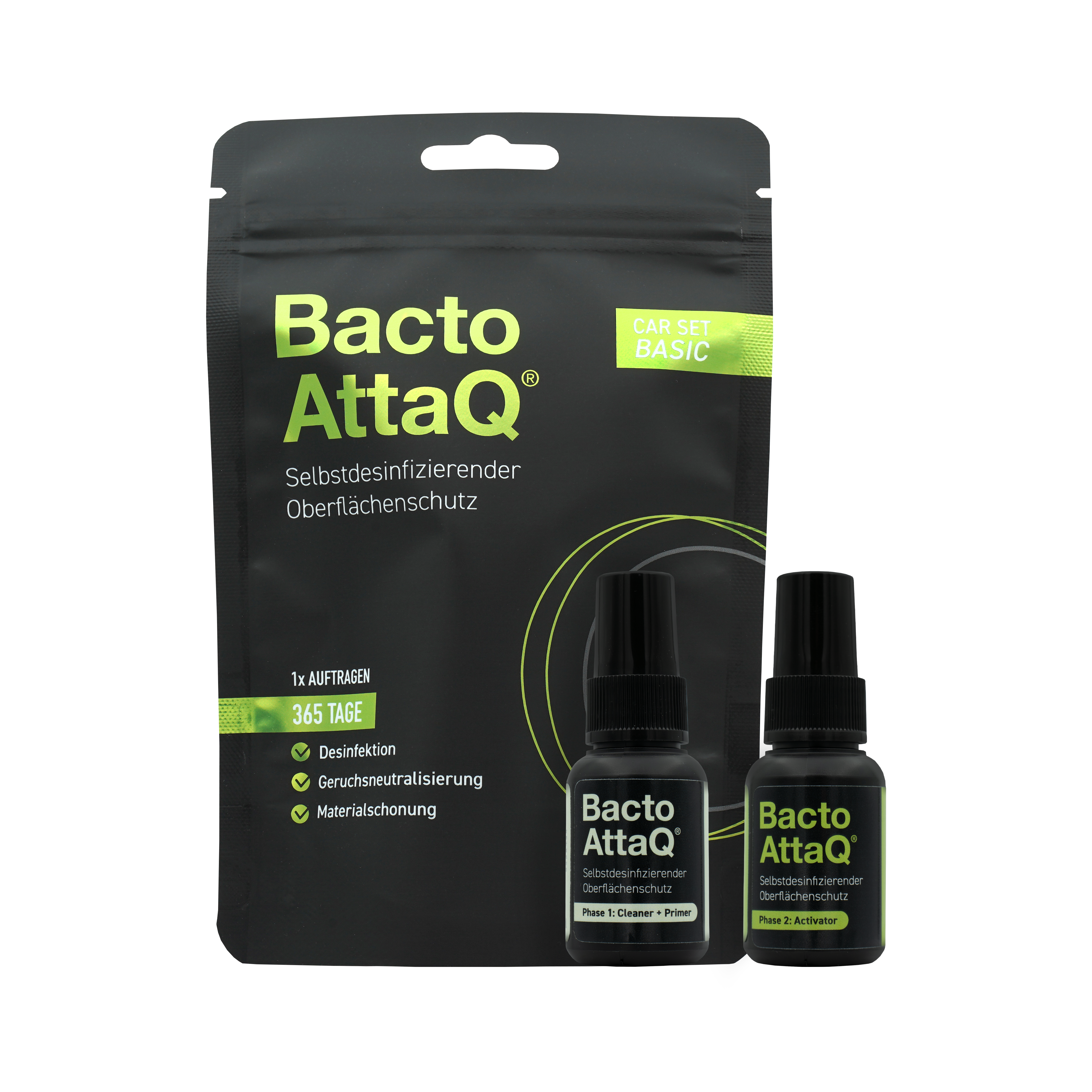 BactoAttaQ Самодезинфекцираща се защита на повърхности