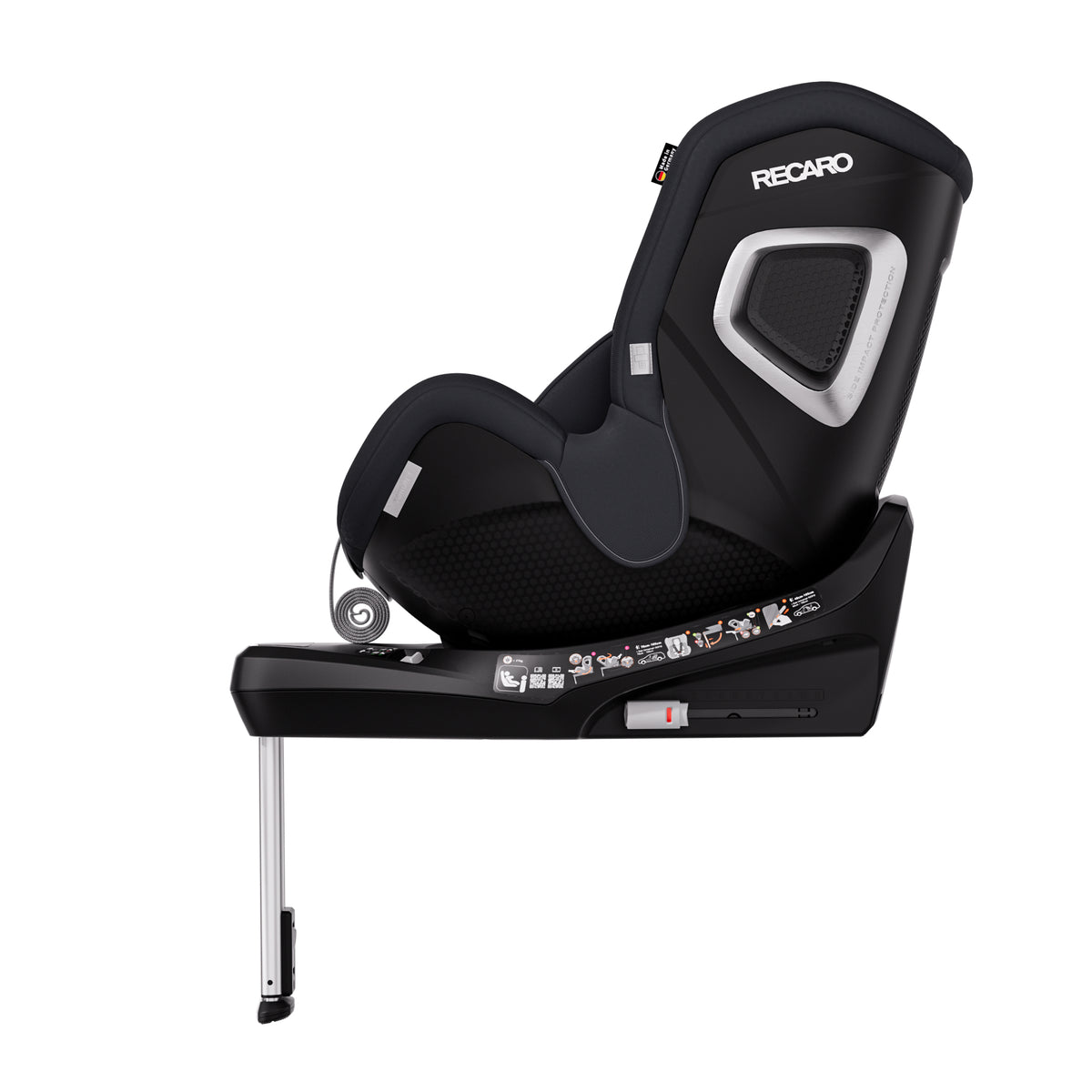 RECARO Toron 1 Reboarder Kindersitz in Fresh Black – Ansicht 2
