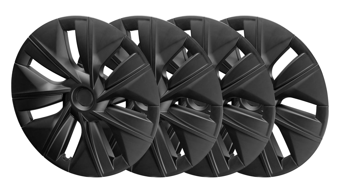 Tesla Model Y Aero Radkappen Schwarz für 19 Zoll – Shop4Tesla