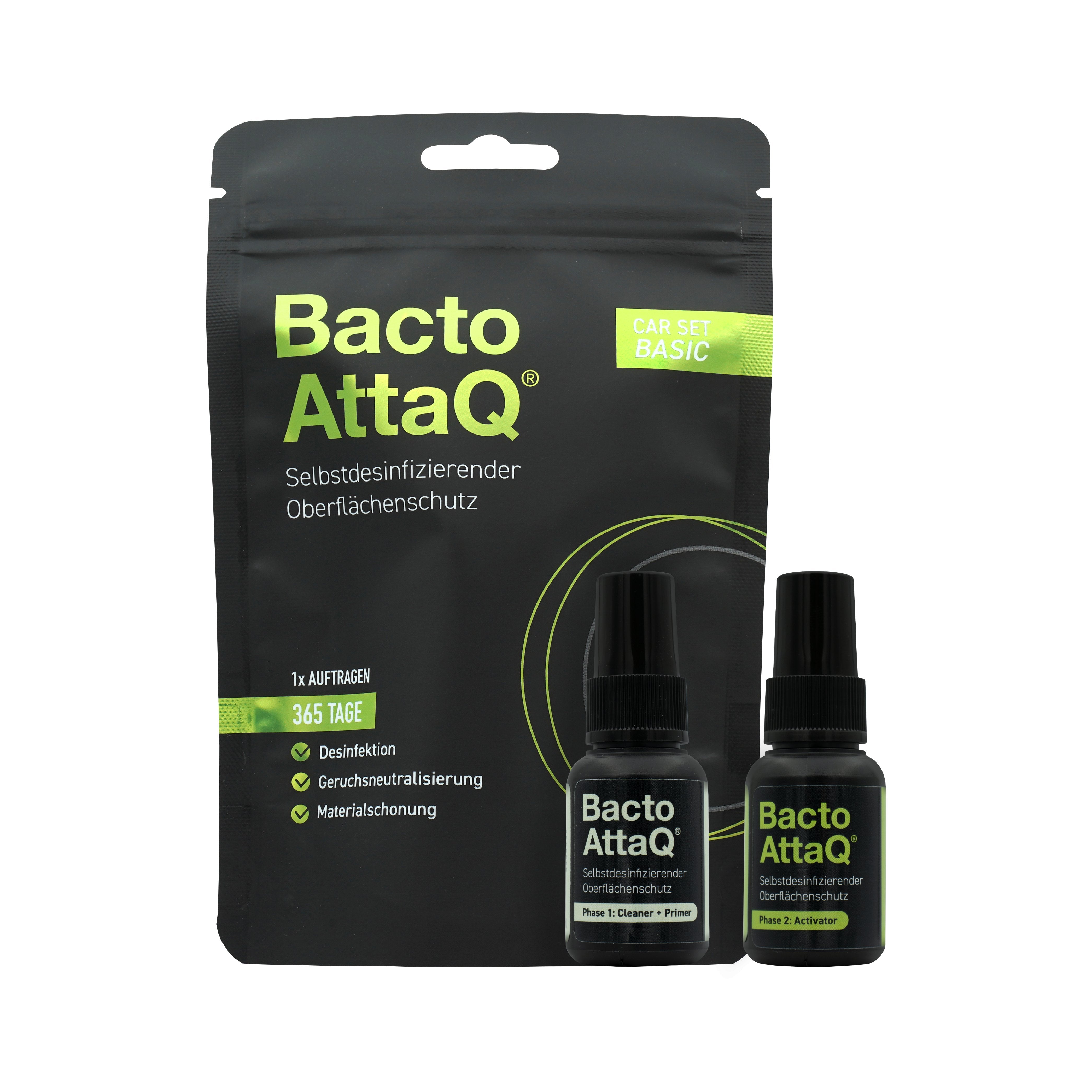 BactoAttaQ Selbstdesinfizierender Oberflächenschutz - Shop4Tesla