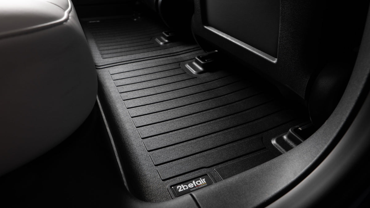 2befair Premium Gummimatten Fußraum hinten für das Tesla Model 3 - Shop4Tesla