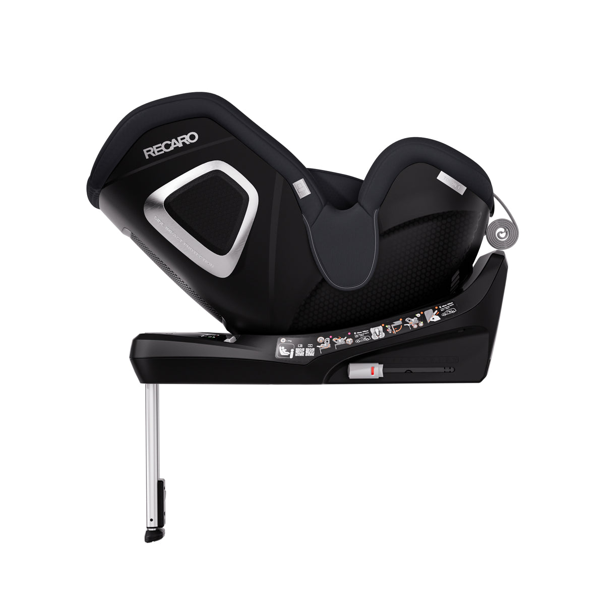 RECARO Toron 1 Reboarder Kindersitz in Fresh Black – Ansicht 4