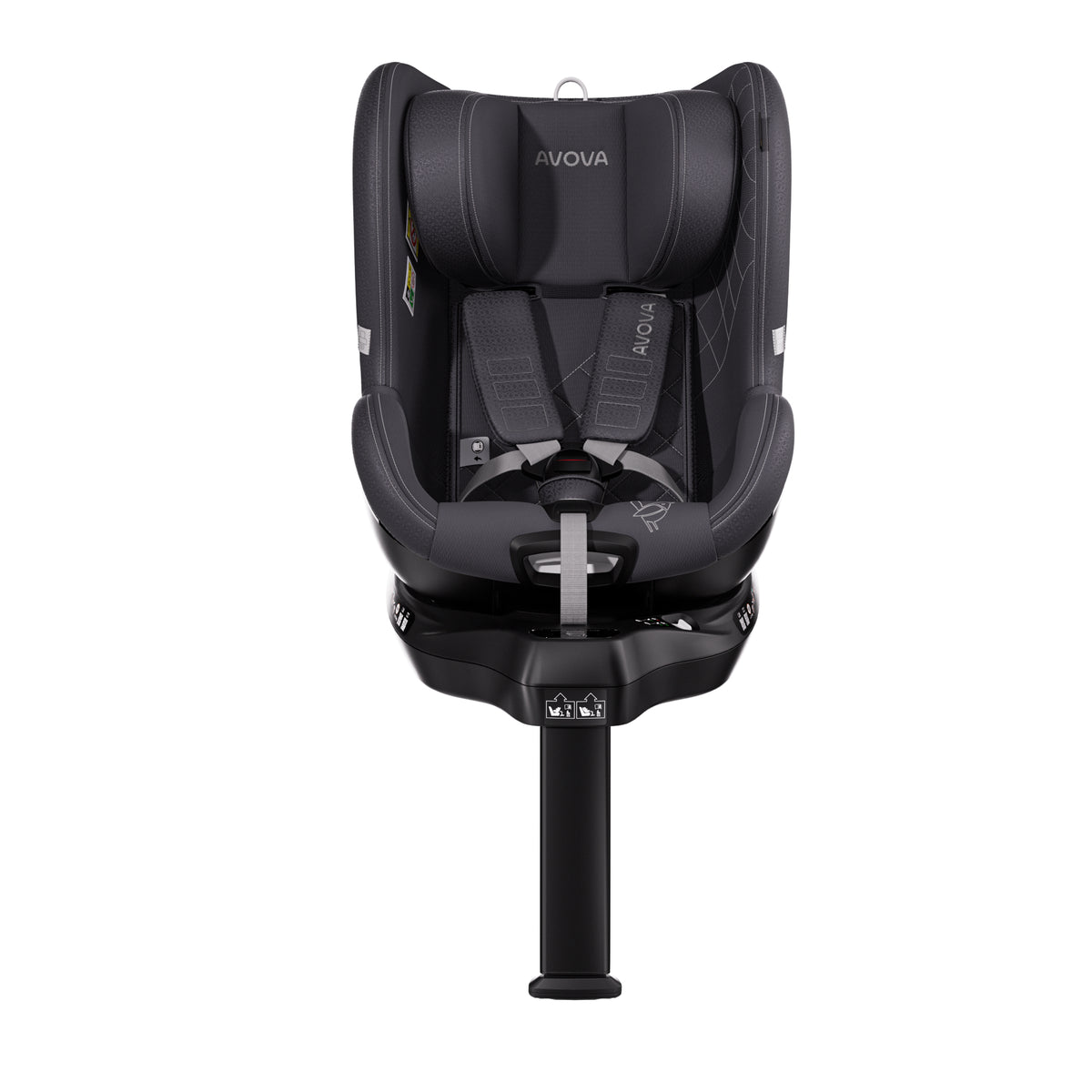 Avova Alera X1 Reboarder Kindersitz in Polar Grey