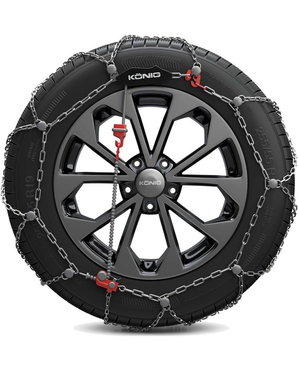 Catene di neve per questo Tesla Model Y