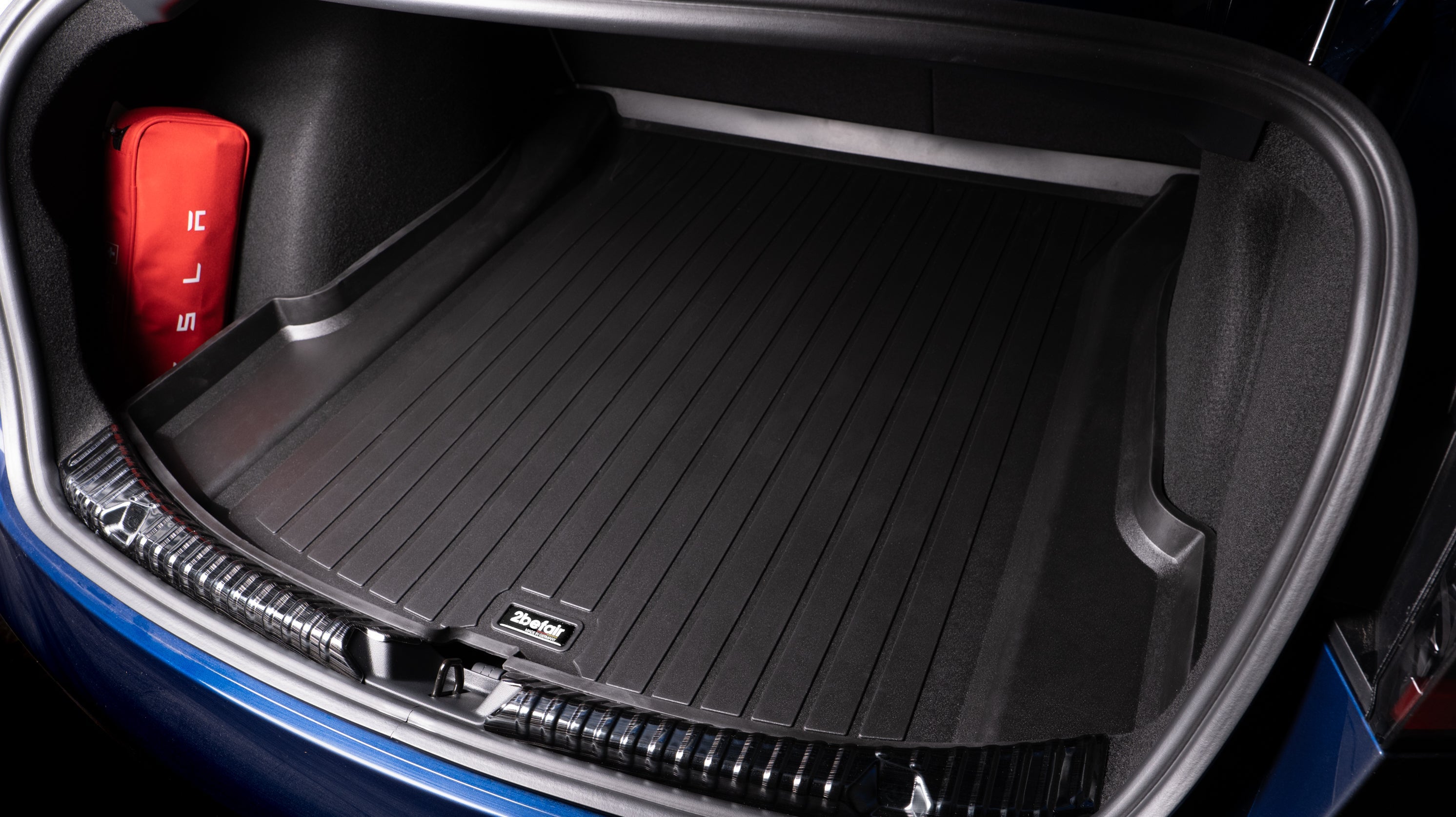 2befair rubber mat trunk for the Tesla Model 3 – Shop4Tesla