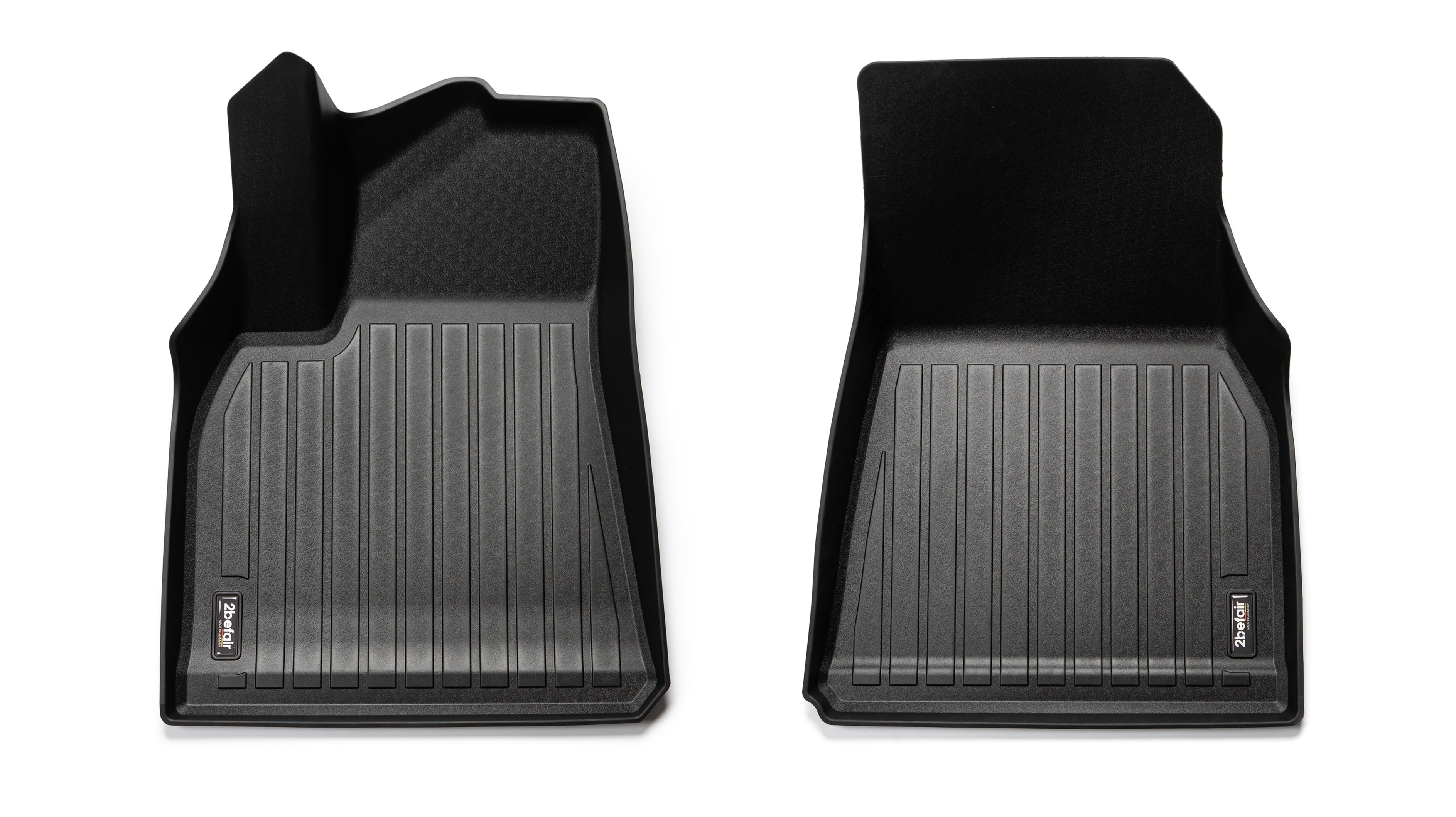 2befair Gummimatten Fußraum vorne für das Tesla Model Y - Shop4Tesla