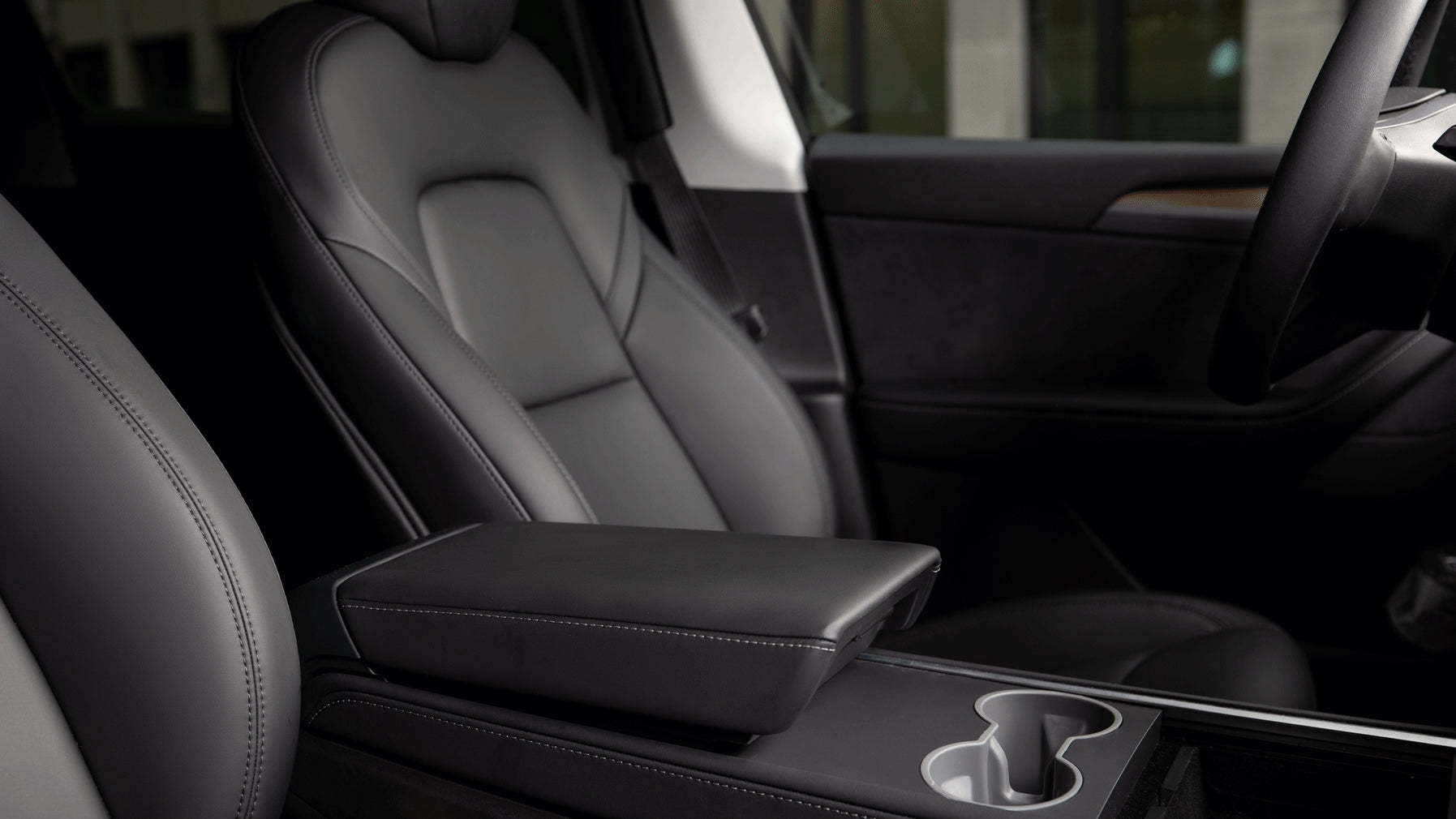 Secret compartment in the armrest for the Tesla Model 3/Y – Shop4Tesla