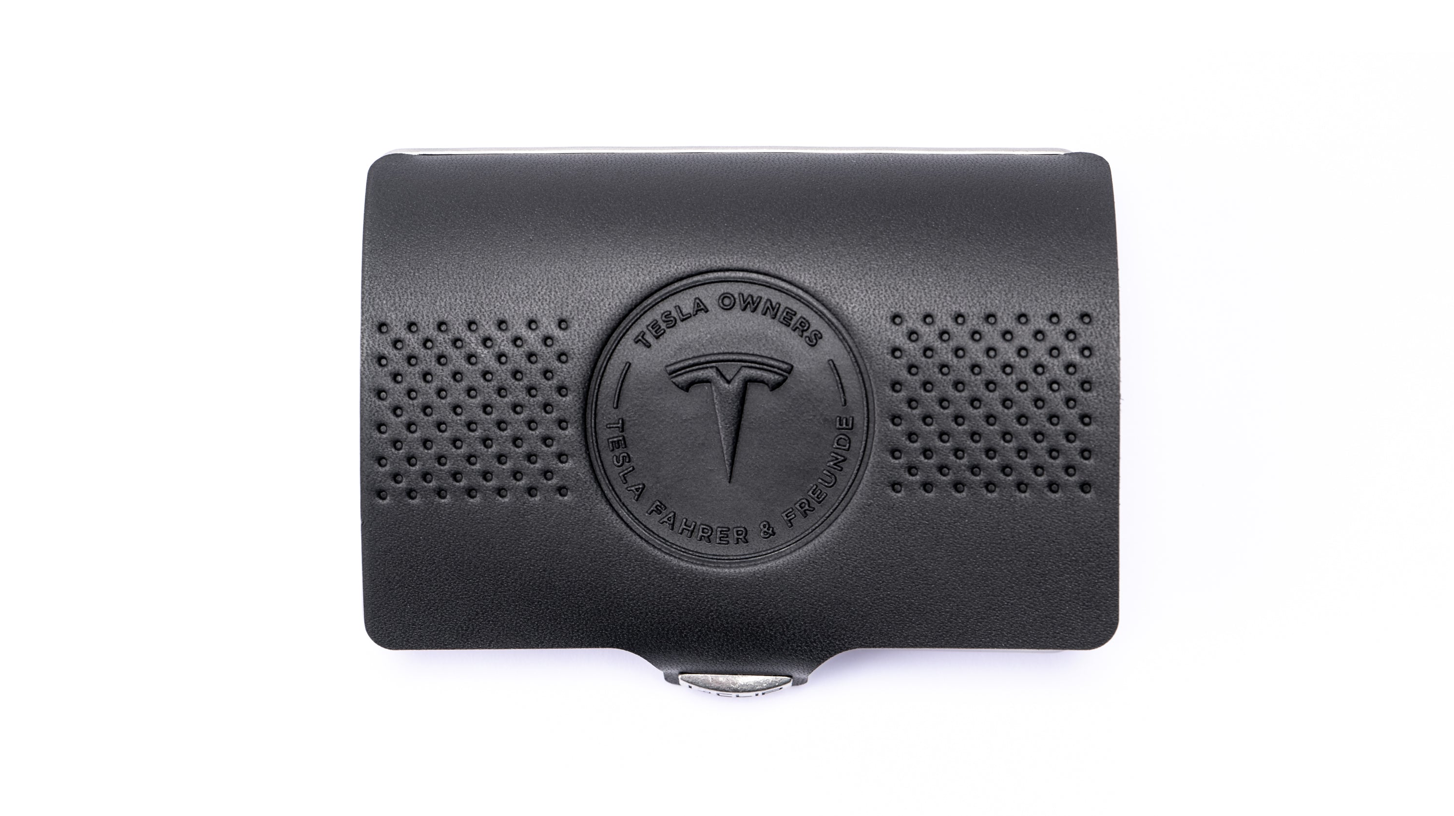 I-CLIP Wallet mit Tesla Fahrer & Freunde Prägung - Shop4Tesla