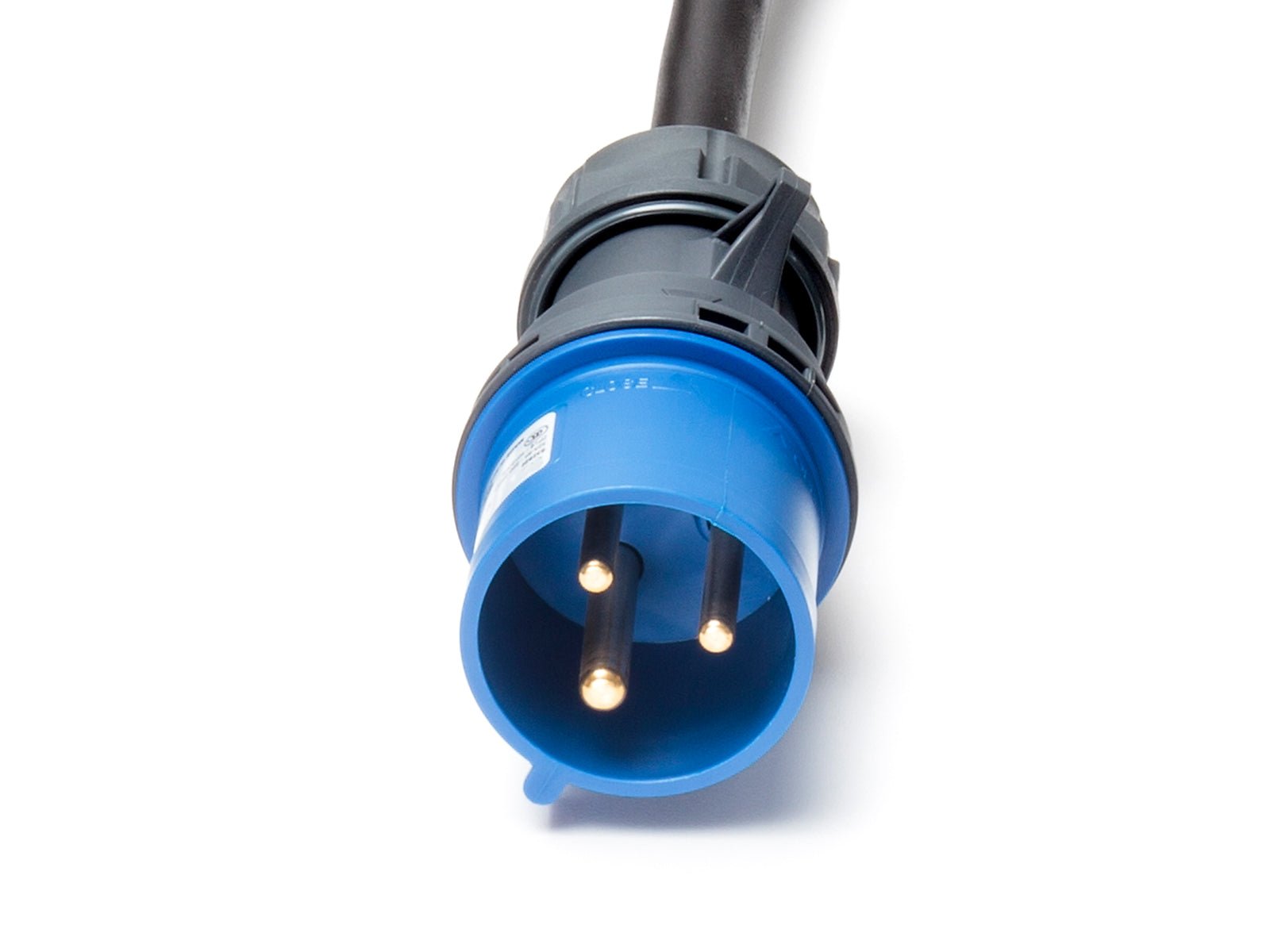 Juice Connector Adapter CEE32, 1-phasig (blau) - Shop4Tesla
