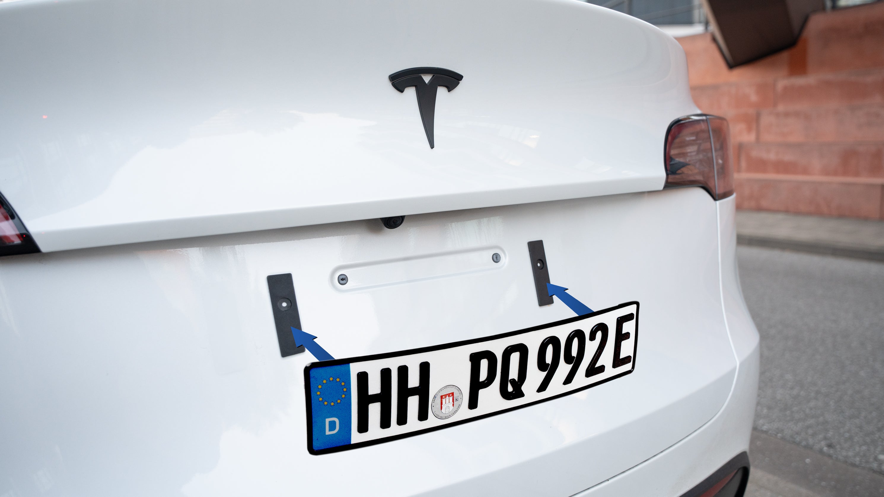 Legaler Magnet-Kennzeichenhalter für Tesla Model 3/Y - Shop4Tesla