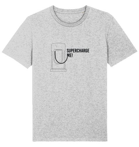 T-Shirt "Supercharge Me" - Shop4Tesla