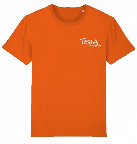 T-Shirt "Tesla Fanboy" (schlicht) - Shop4Tesla