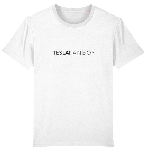 T-Shirt "Tesla Fanboy" (Schlicht) Version 2 - Shop4Tesla