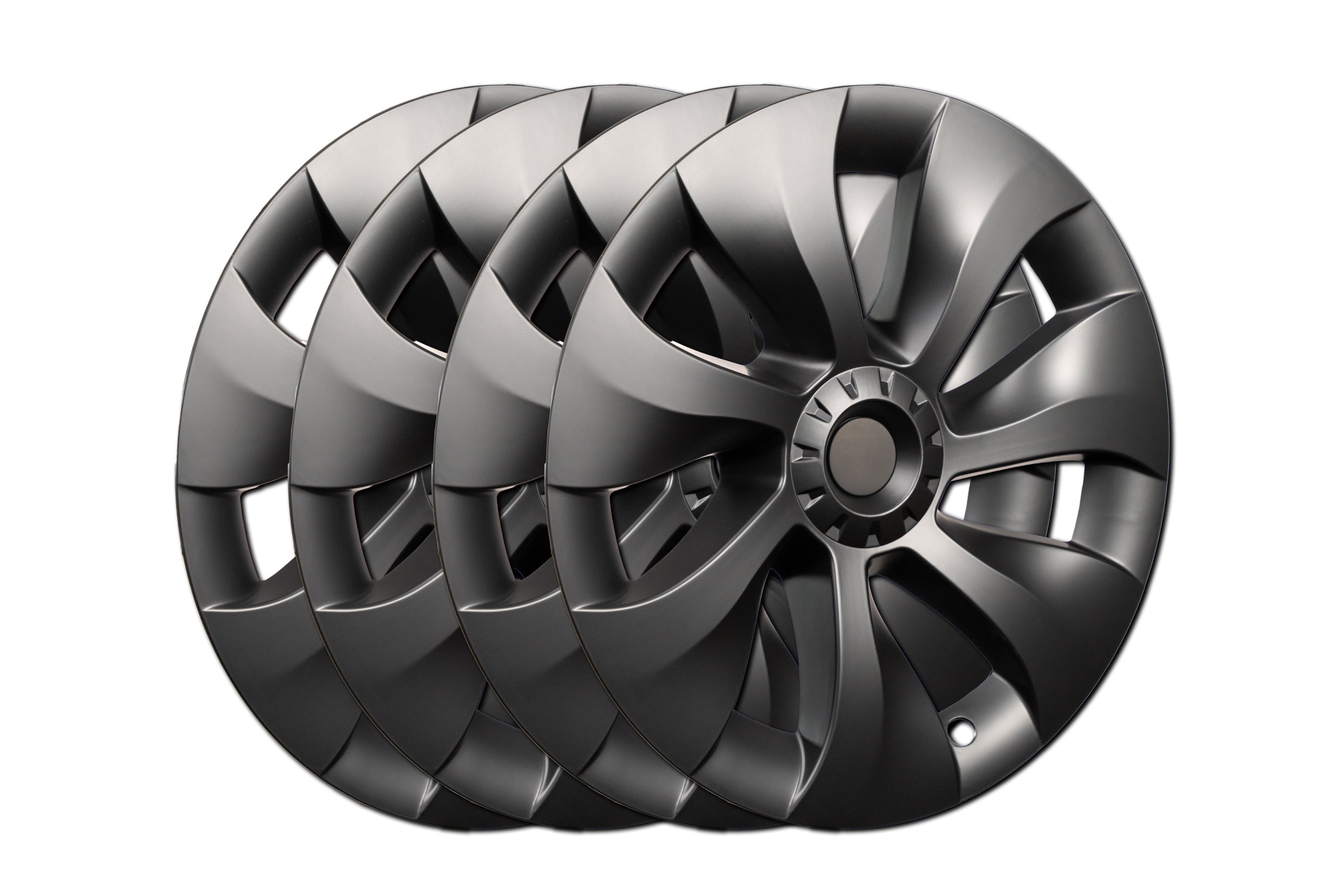 Turbo Radkappen im Turbinen Design für das Tesla Model Y - Shop4Tesla
